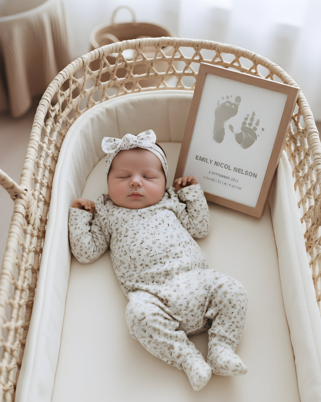 Foiled Baby Hand & Footprint