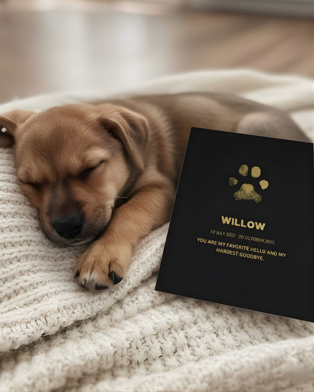 Foiled Pet Paw Print