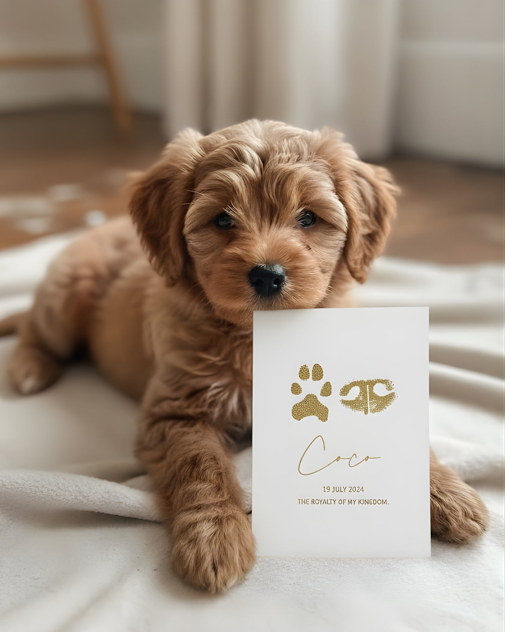 Foiled Pet Paw Print